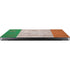 Ireland Flag Dark Wood Apple MacBook Pro 14-inch Skin